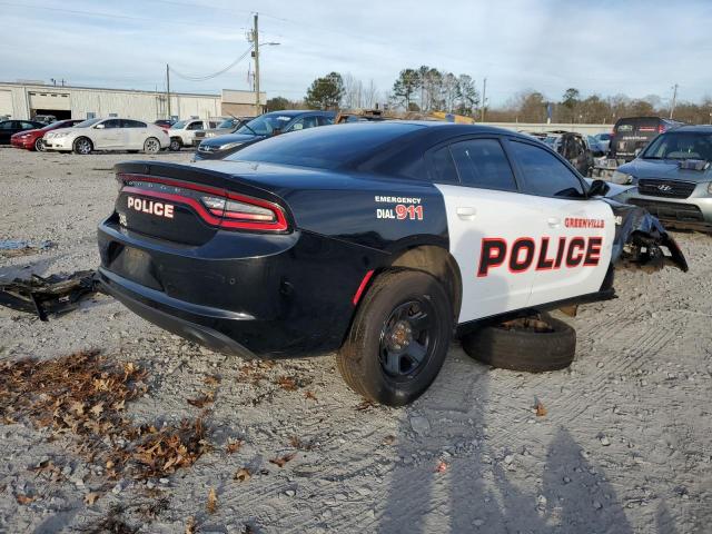 2C3CDXAG2KH644981 - 2019 DODGE CHARGER POLICE BLACK photo 3