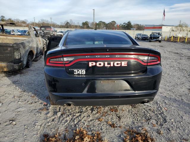 2C3CDXAG2KH644981 - 2019 DODGE CHARGER POLICE BLACK photo 6