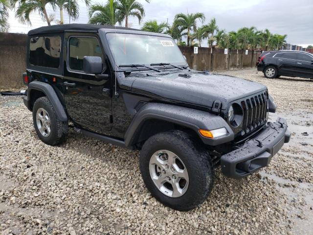 1C4GJXANXMW656398 - 2021 JEEP WRANGLER SPORT BLACK photo 4