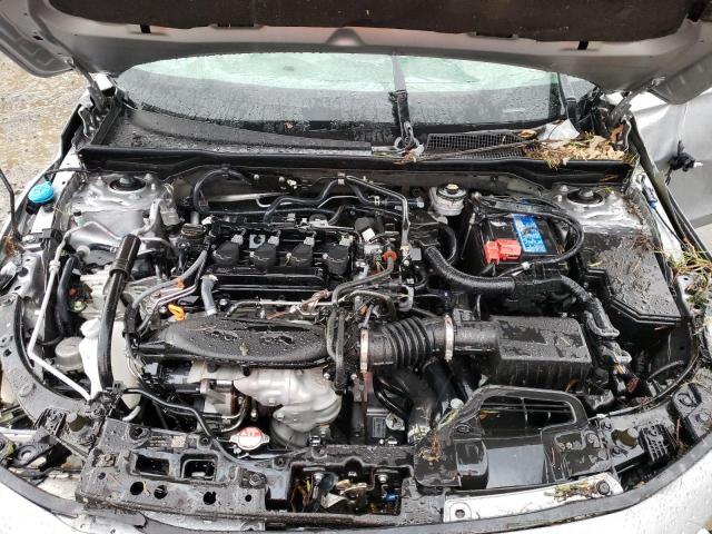 19XFL1H8XNE019154 - 2022 HONDA CIVIC SPORT TOURING SILVER photo 11