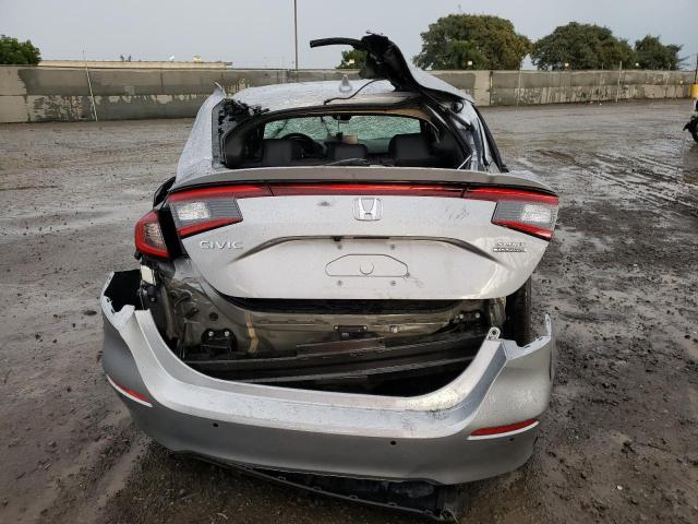 19XFL1H8XNE019154 - 2022 HONDA CIVIC SPORT TOURING SILVER photo 6