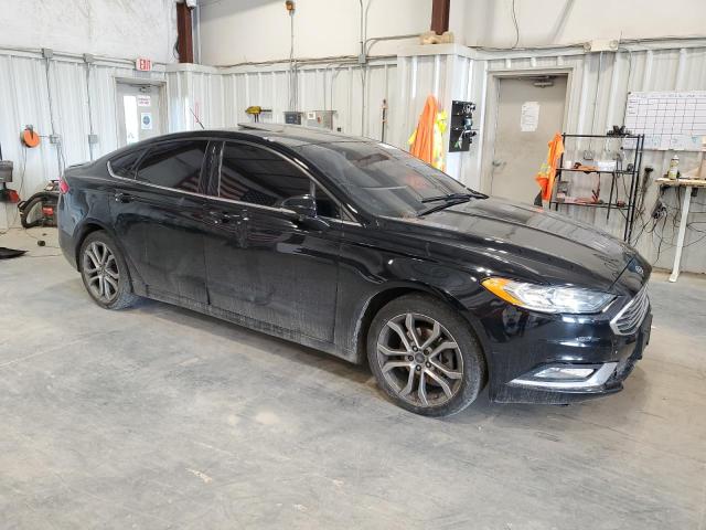 3FA6P0HD0HR271378 - 2017 FORD FUSION SE 黑色 照片 4
