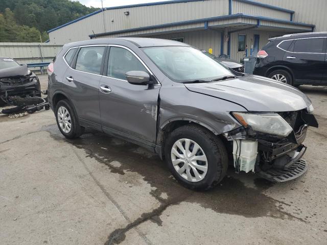 KNMAT2MV1FP563331 - 2015 NISSAN ROGUE S GRAY photo 4