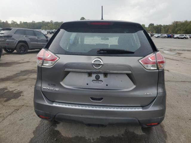 KNMAT2MV1FP563331 - 2015 NISSAN ROGUE S GRAY photo 6