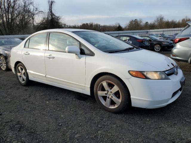 2HGFA16818H317322 - 2008 HONDA CIVIC EX WHITE photo 4