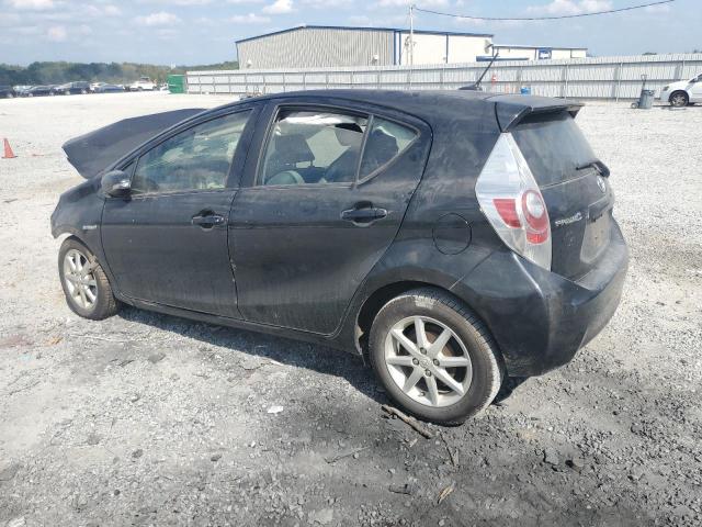 JTDKDTB34C1512557 - 2012 TOYOTA PRIUS C BLACK photo 2