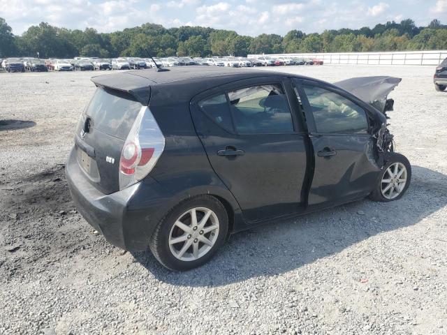 JTDKDTB34C1512557 - 2012 TOYOTA PRIUS C BLACK photo 3