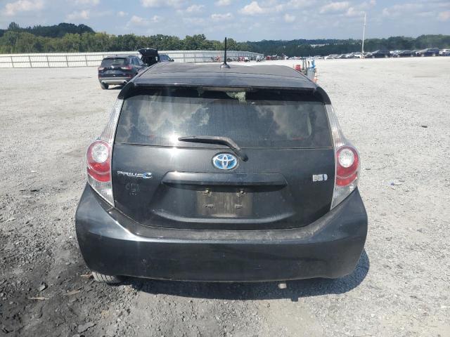 JTDKDTB34C1512557 - 2012 TOYOTA PRIUS C BLACK photo 6