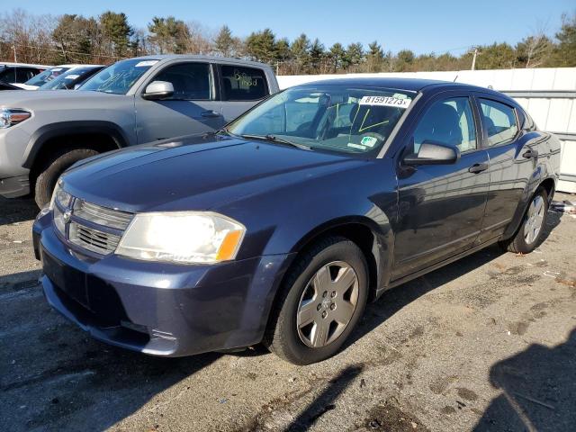 1B3LC46K68N249049 - 2008 DODGE AVENGER SE BLUE photo 1