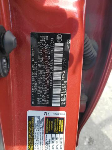 4T1BK46KX9U087376 - 2009 TOYOTA CAMRY SE 红色 照片 13