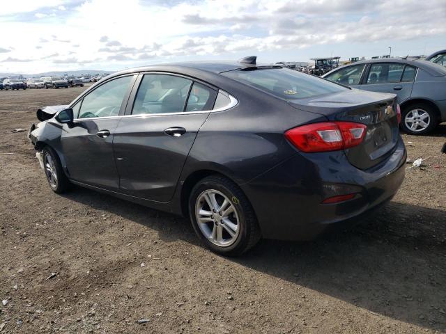 1G1BE5SM1H7253444 - 2017 CHEVROLET CRUZE LT GRAY photo 2