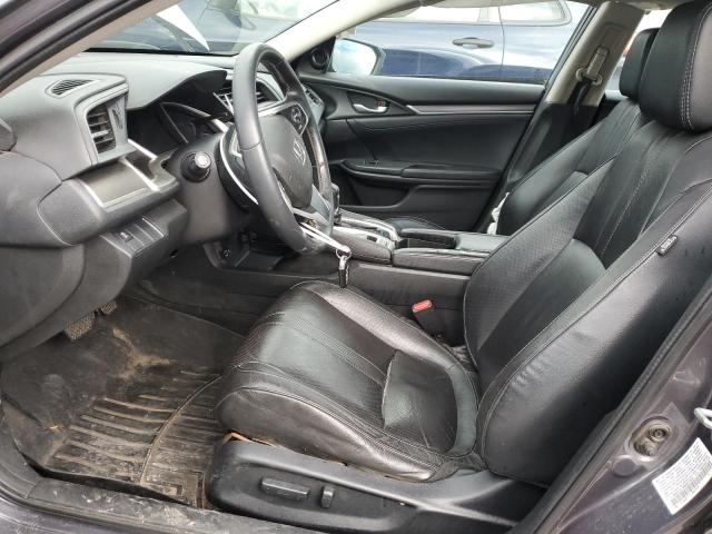 19XFC1F78HE027820 - 2017 HONDA CIVIC EXL ნაცრისფერი ფოტო 7