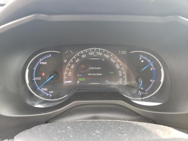 2T3BWRFV4RW215338 - 2024 TOYOTA RAV4 LE 银色 照片 9