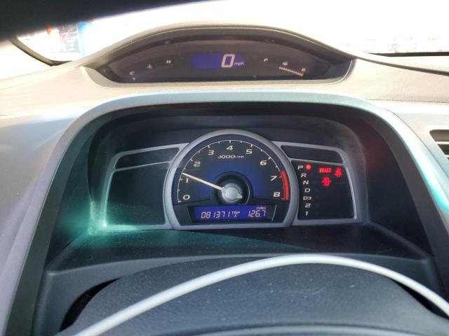 2HGFG12647H584021 - 2007 HONDA CIVIC LX BLUE photo 9