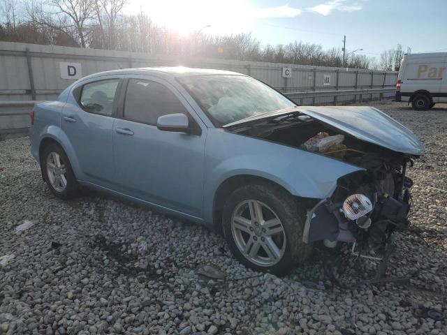 1C3CDZCB4DN655004 - 2013 DODGE AVENGER SXT BLUE photo 4