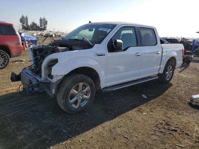 1FTEW1CP8KKC69874 - 2019 FORD F150 SUPERCREW WHITE photo 1