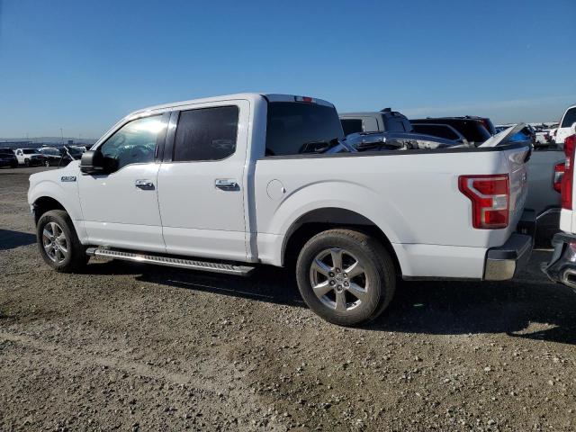 1FTEW1CP8KKC69874 - 2019 FORD F150 SUPERCREW WHITE photo 2