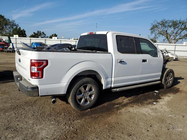 1FTEW1CP8KKC69874 - 2019 FORD F150 SUPERCREW WHITE photo 3