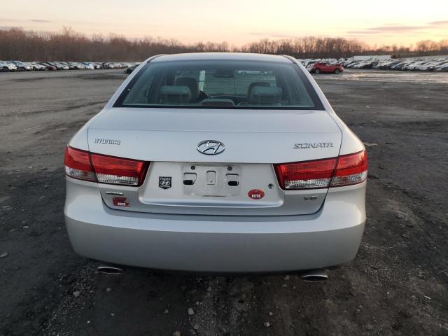 5NPEU46F67H217840 - 2007 HYUNDAI SONATA SE SILVER photo 6