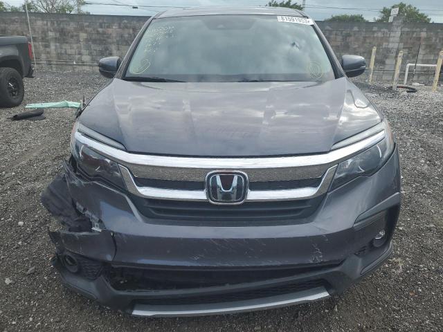 5FNYF5H53MB011628 - 2021 HONDA PILOT EXL BLACK photo 5