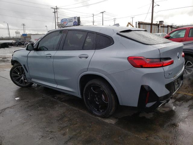 5UX33DT0XN9L83938 - 2022 BMW X4 XDRIVE30I GRAY photo 2