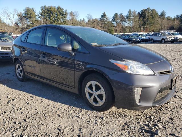 JTDKN3DU6F0424588 - 2015 TOYOTA PRIUS GRAY photo 4