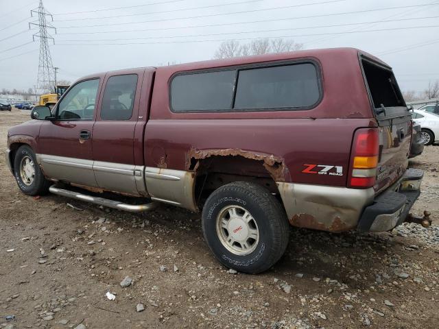 1GTEK19TXYZ344882 - 2000 GMC NEW SIERRA K1500 BURGUNDY photo 2