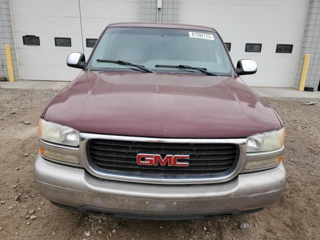 1GTEK19TXYZ344882 - 2000 GMC NEW SIERRA K1500 BURGUNDY photo 5