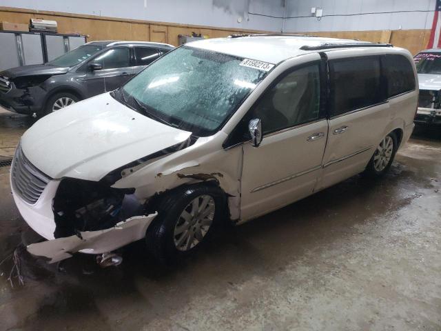 2C4RC1CGXCR182023 - 2012 CHRYSLER TOWN & COU TOURING L WHITE photo 1