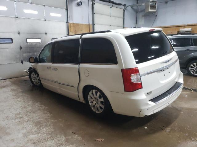 2C4RC1CGXCR182023 - 2012 CHRYSLER TOWN & COU TOURING L WHITE photo 2