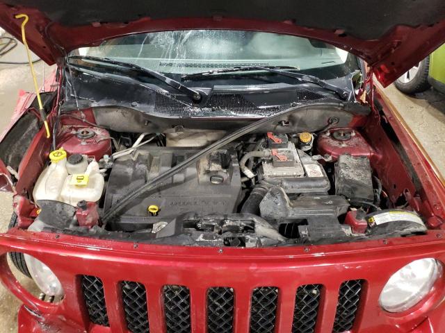 1C4NJRBB8DD248937 - 2013 JEEP PATRIOT SPORT RED photo 11