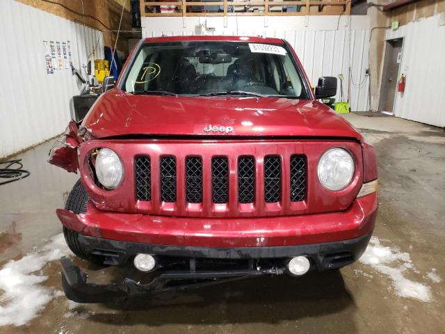 1C4NJRBB8DD248937 - 2013 JEEP PATRIOT SPORT RED photo 5