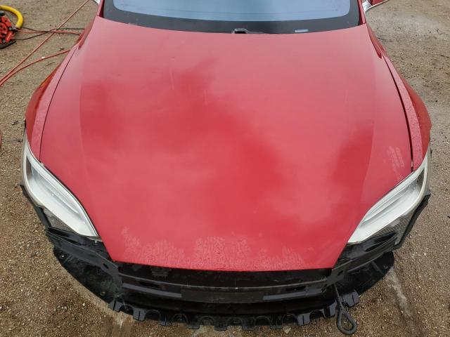 5YJSA1E2XHF208261 - 2017 TESLA MODEL S Կարմիր լուսանկար 11