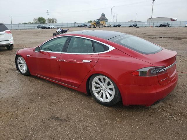 5YJSA1E2XHF208261 - 2017 TESLA MODEL S Կարմիր լուսանկար 2