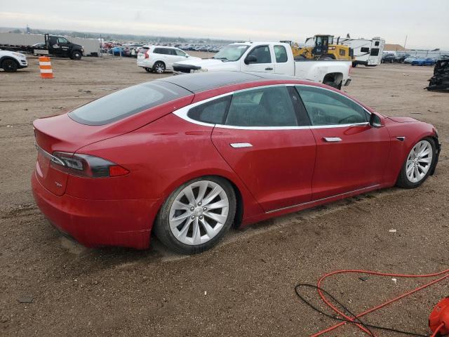 5YJSA1E2XHF208261 - 2017 TESLA MODEL S Կարմիր լուսանկար 3