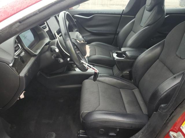 5YJSA1E2XHF208261 - 2017 TESLA MODEL S Կարմիր լուսանկար 7