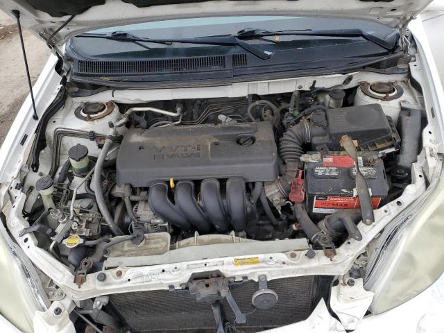 2T1KR32E25C351837 - 2005 TOYOTA COROLLA MA XR WHITE photo 11