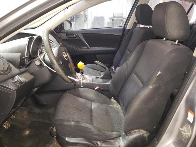 JM1BL1SGXA1130170 - 2010 MAZDA 3 I SILVER photo 7