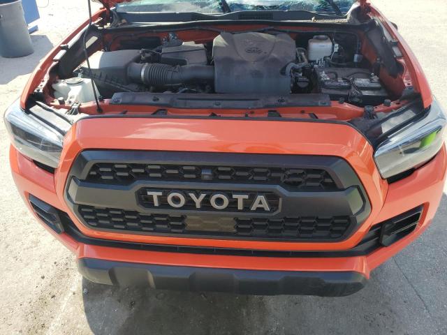 3TYCZ5AN0PT169425 - 2023 TOYOTA TACOMA DOUBLE CAB 橙色 照片 11