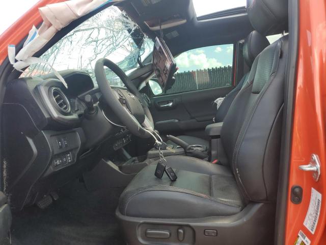3TYCZ5AN0PT169425 - 2023 TOYOTA TACOMA DOUBLE CAB 橙色 照片 7