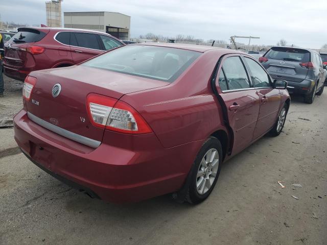 3MEFM07186R617912 - 2006 MERCURY MILAN RED photo 3