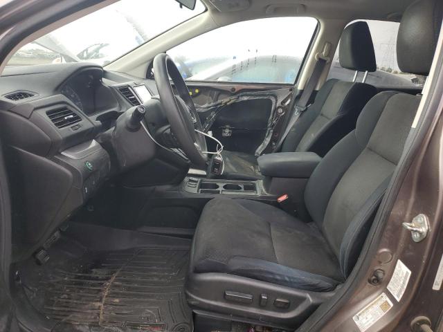 5J6RM4H57FL103355 - 2015 HONDA CR-V EX BROWN photo 7