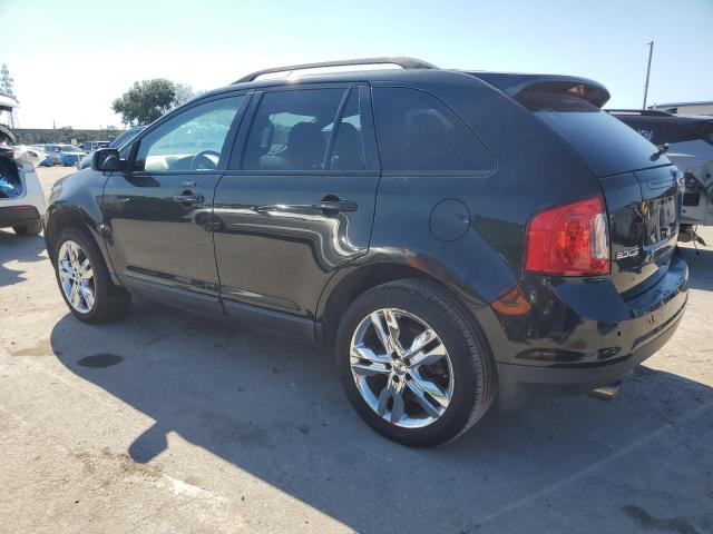 2FMDK4JC5DBB56238 - 2013 FORD EDGE SEL Noir photo 2