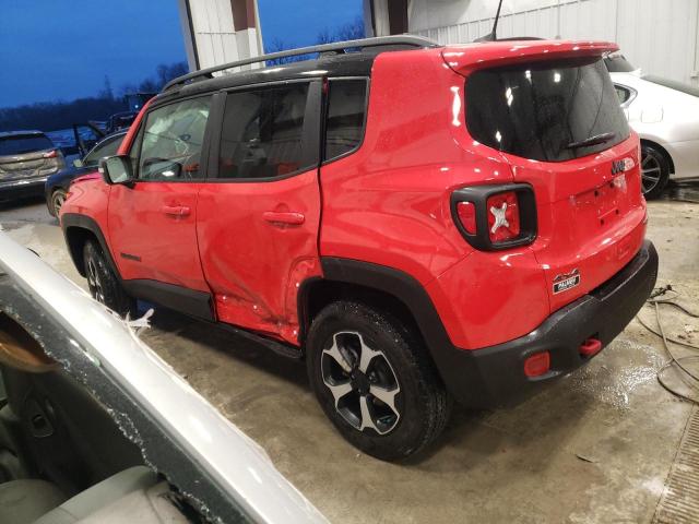 ZACNJBC17LPL15389 - 2020 JEEP RENEGADE TRAILHAWK RED photo 2