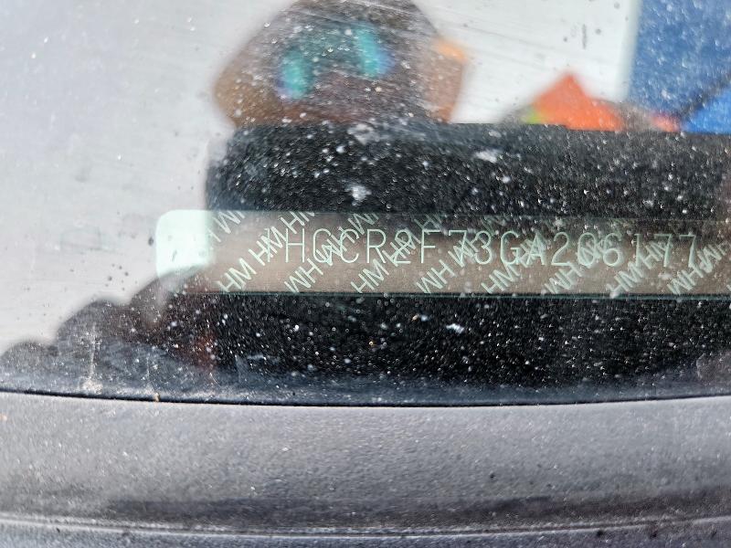 1HGCR2F73GA206177 - 2016 HONDA ACCORD EX 银色 照片 12