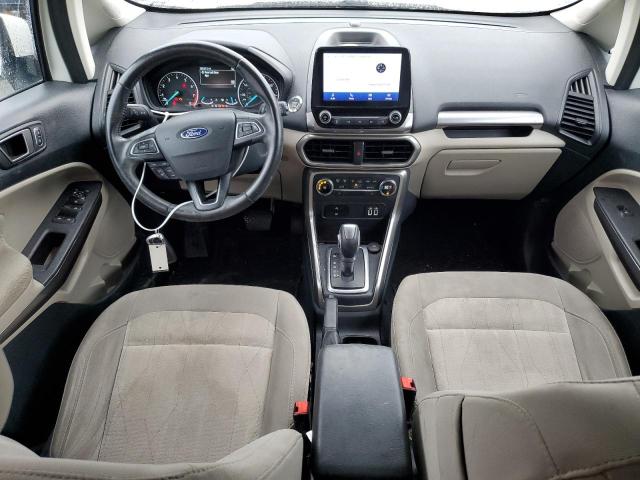 MAJ3S2GE7LC336273 - 2020 FORD ECOSPORT SE WHITE photo 8