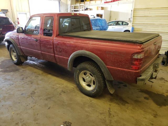 1FTZR15E31TA07855 - 2001 FORD RANGER SUPER CAB MAROON photo 2