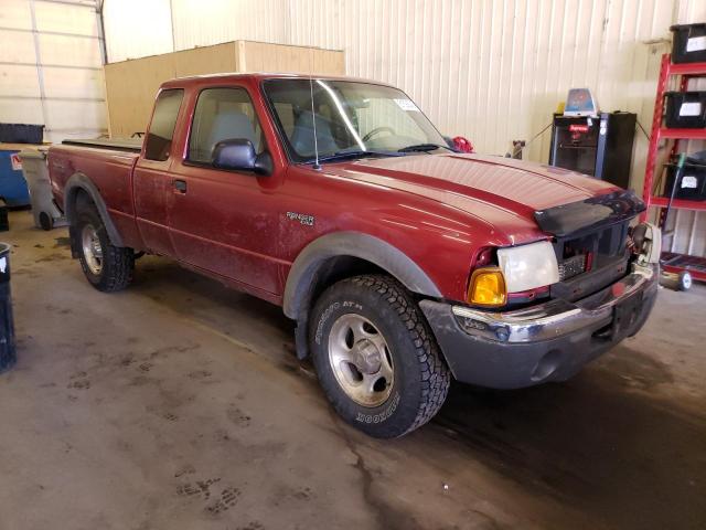 1FTZR15E31TA07855 - 2001 FORD RANGER SUPER CAB MAROON photo 4