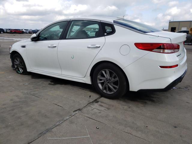 5XXGT4L33LG412080 - 2020 KIA OPTIMA LX WHITE photo 2