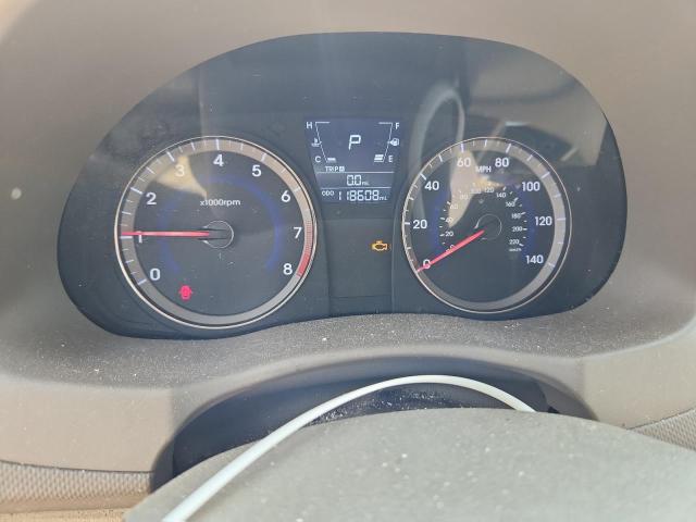 KMHCT4AE5DU480410 - 2013 HYUNDAI ACCENT GLS 红色 照片 9